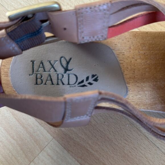 Jax & Bard Tan Leather Jewell Studded Sandal - Picture 7 of 7